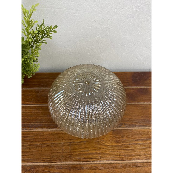 Vintage Beaded Marigold Ceiling Light Shade - Picture 2 of 3